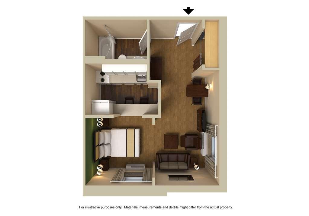 Extended Stay America Select Suites - Memphis - Cordova Oda fotoğraf